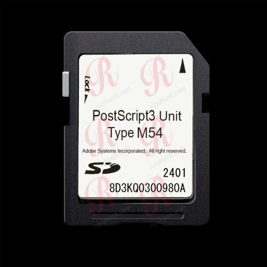 M54 Ricoh postscript3 unit type M54