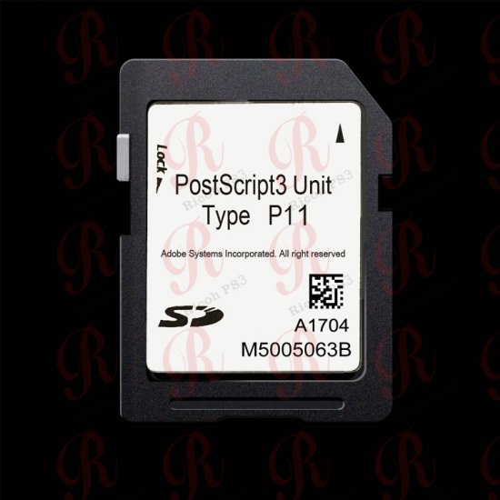 P11 Ricoh postscript3 unit type P11