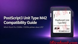 Ricoh PostScript3 Unit Type M42: Compatibility Guide Ricoh PostScript3 Unit Type M42: Compatibility Guide