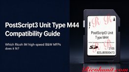 Ricoh PostScript3 Unit Type M44: Compatibility Guide Ricoh PostScript3 Unit Type M44: Compatibility Guide