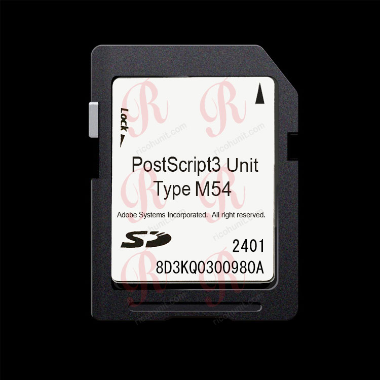 Genuine Ricoh PostScript3 Unit M54 - PostScript3 Cards for Professional Printing